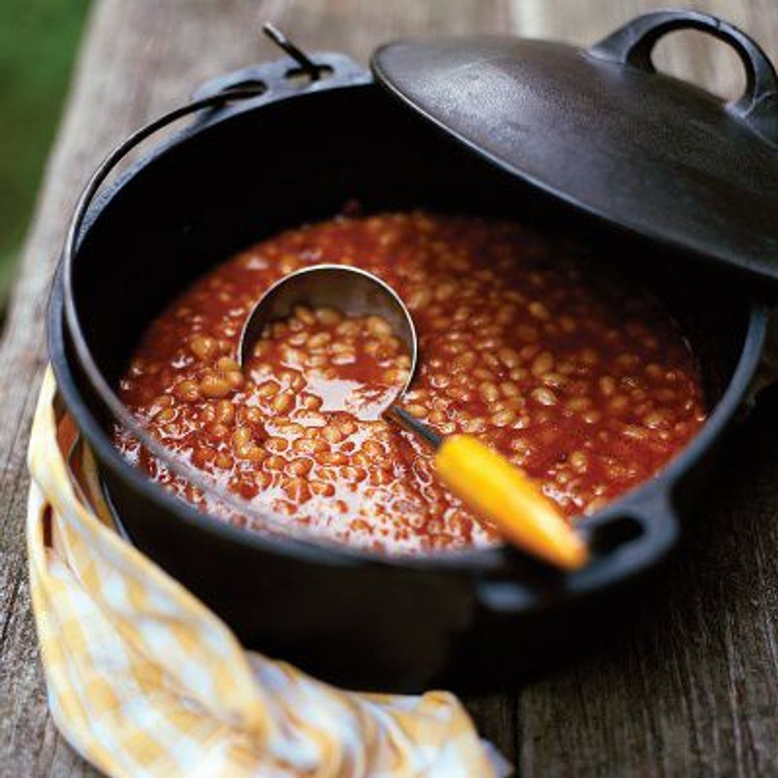 Slow-Cooked Baked Beans