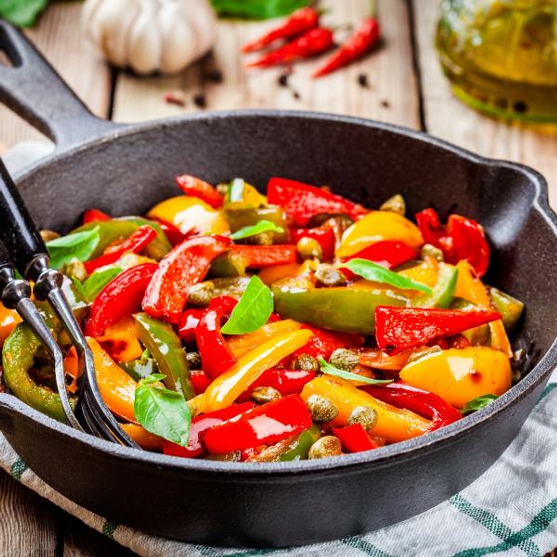 Piperade basquaise revisitée