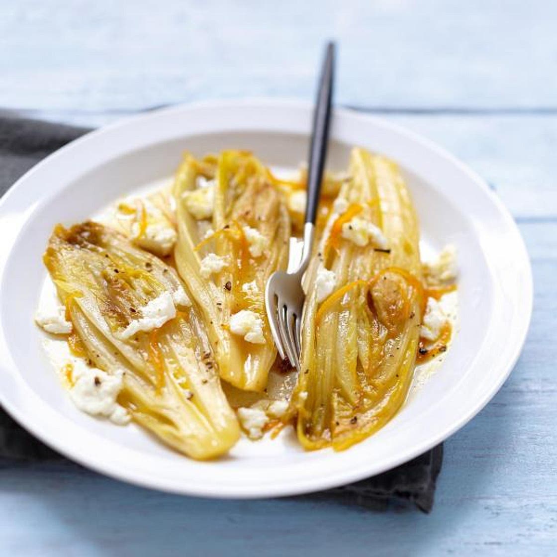 Endives braisées à l'orange
