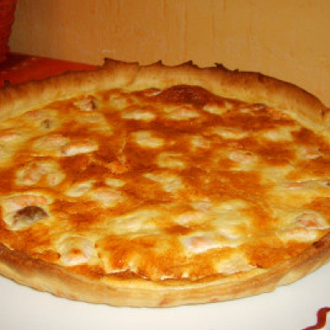Quiche au saumon