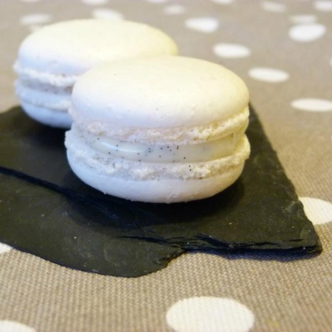 Macarons à la vanille rapides