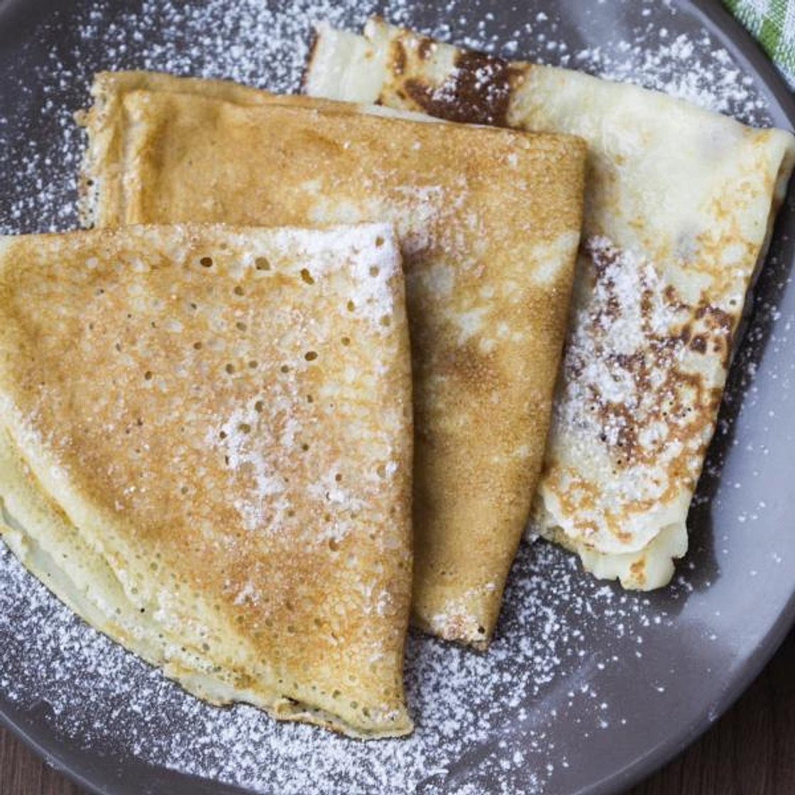 Crêpes légères sans gluten et sans lait de vache