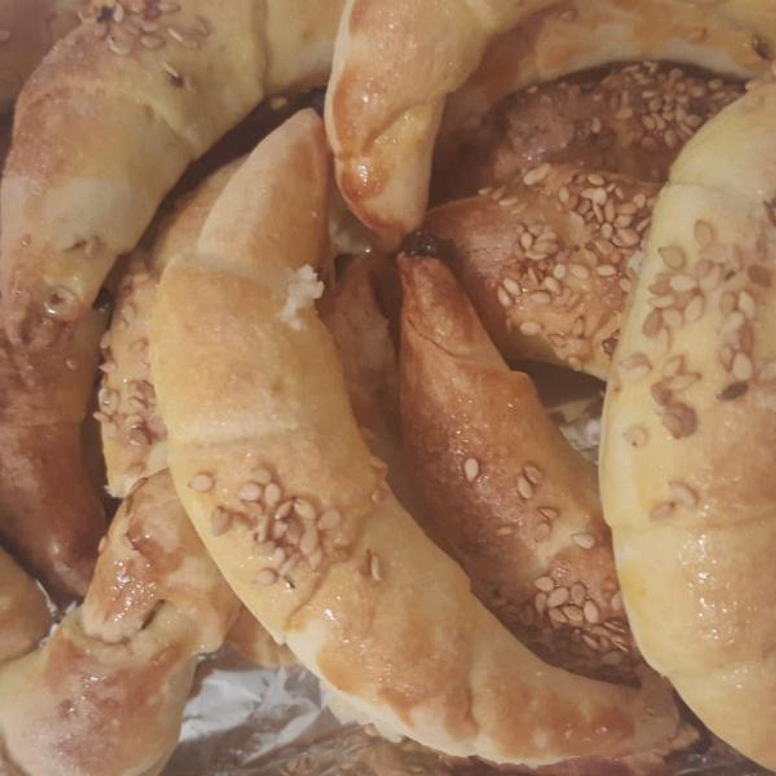 Croissants aux amandes