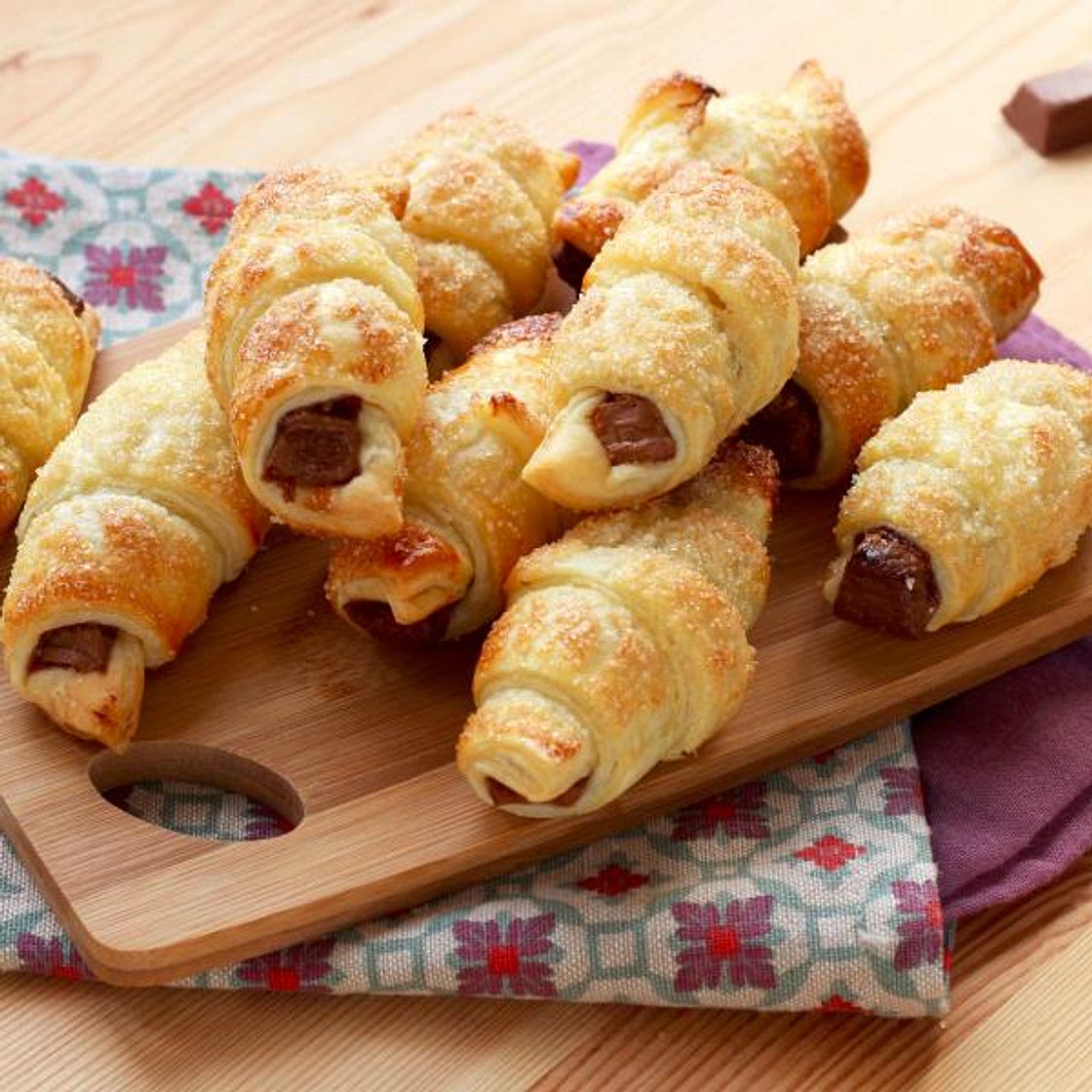 Mini-croissants au chocolat Kit Kat