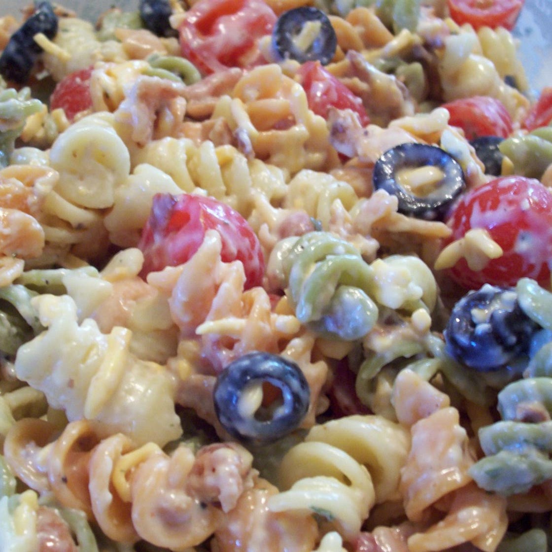 Bacon Ranch Pasta Salad