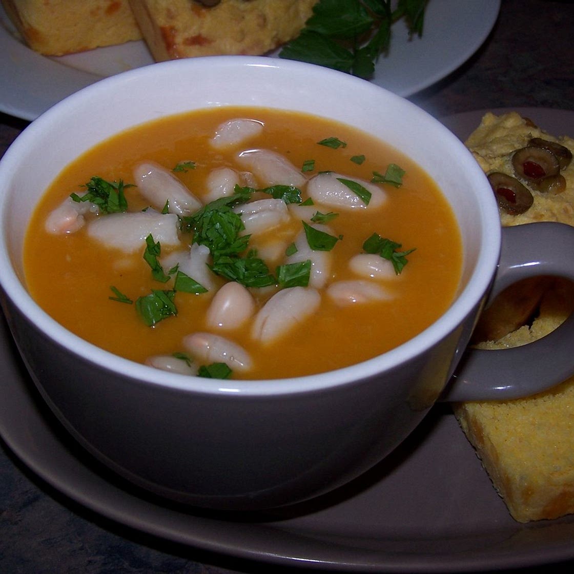 Pumpkin and Leek Soup - No Dairy