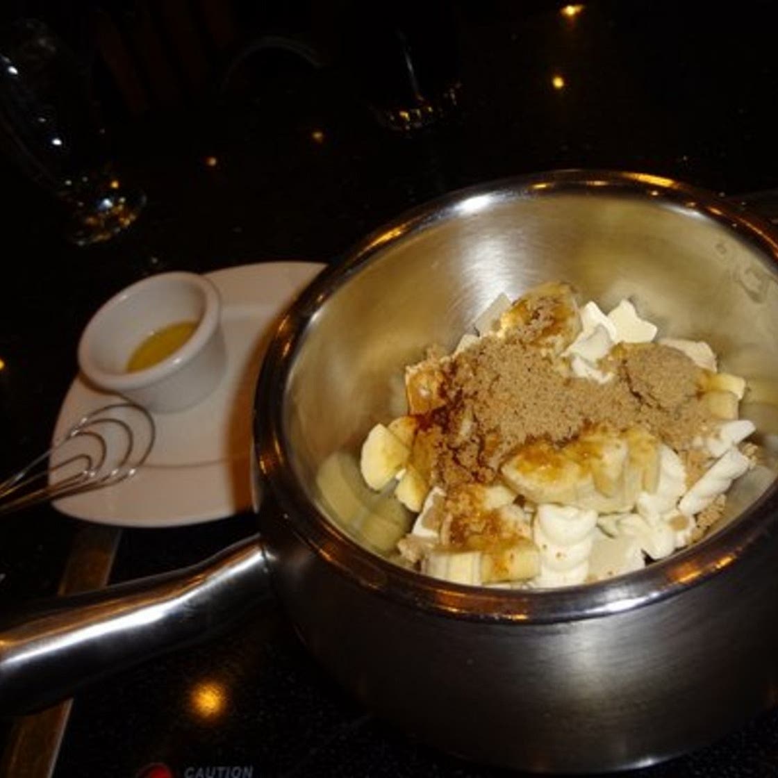 Melting Pot Bananas Foster Fondue