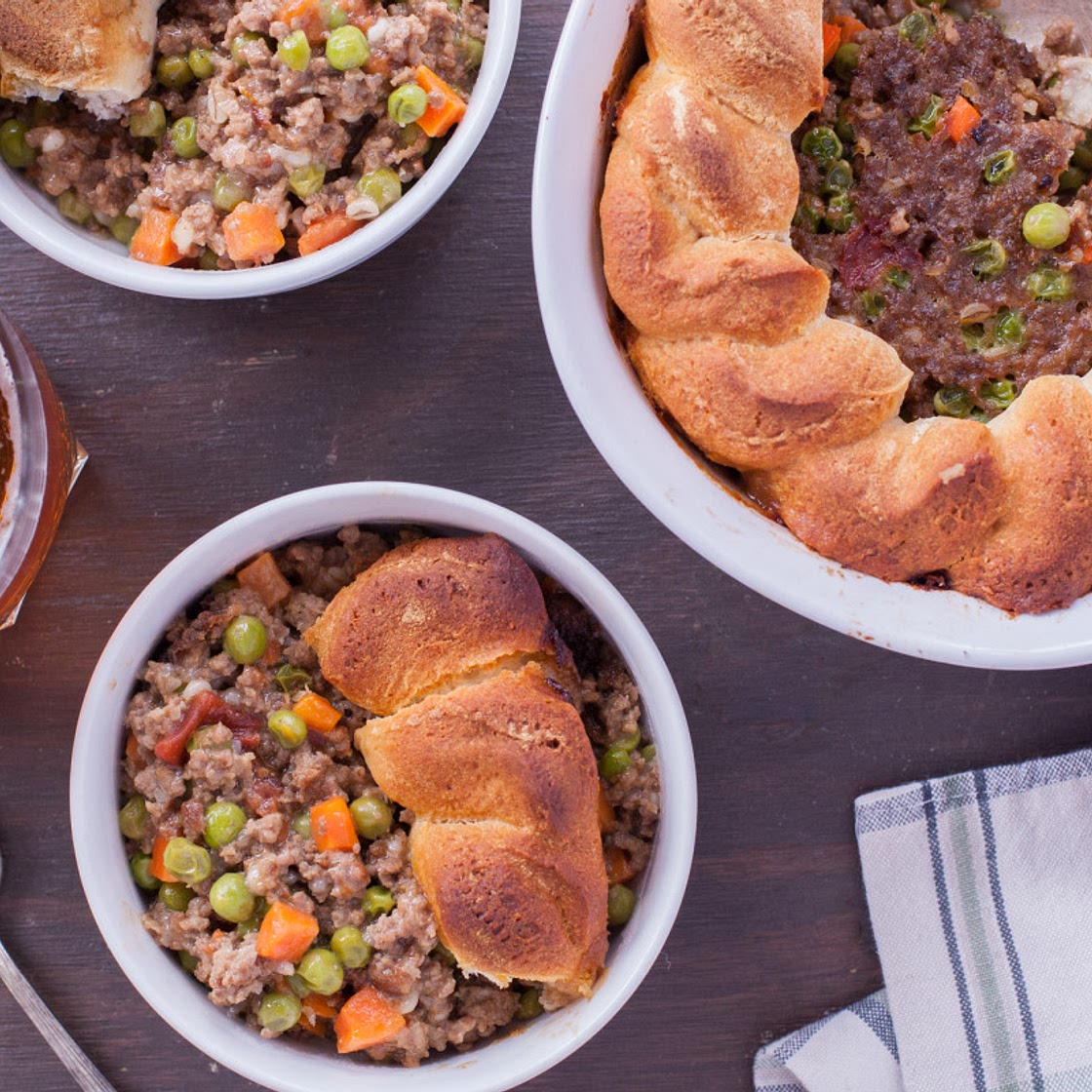 Old-Fashioned Beef Pot Pie