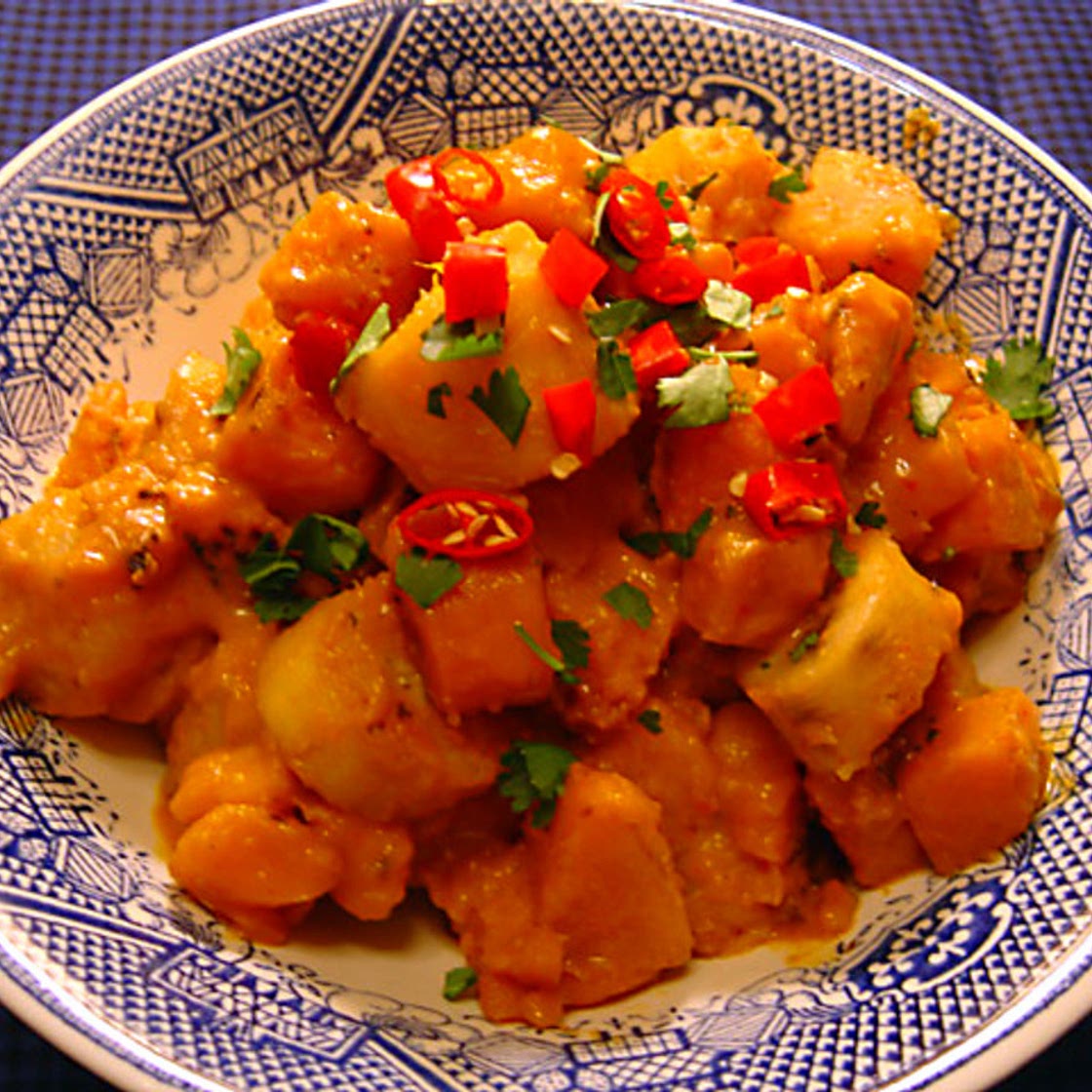 Tahitian Sweet Potatoes With Fei (bananas)