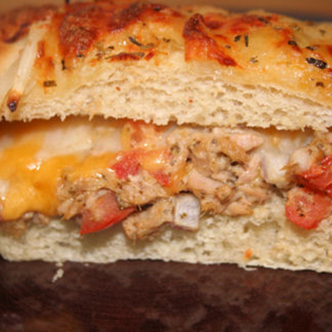 Pesto Tuna Sandwich