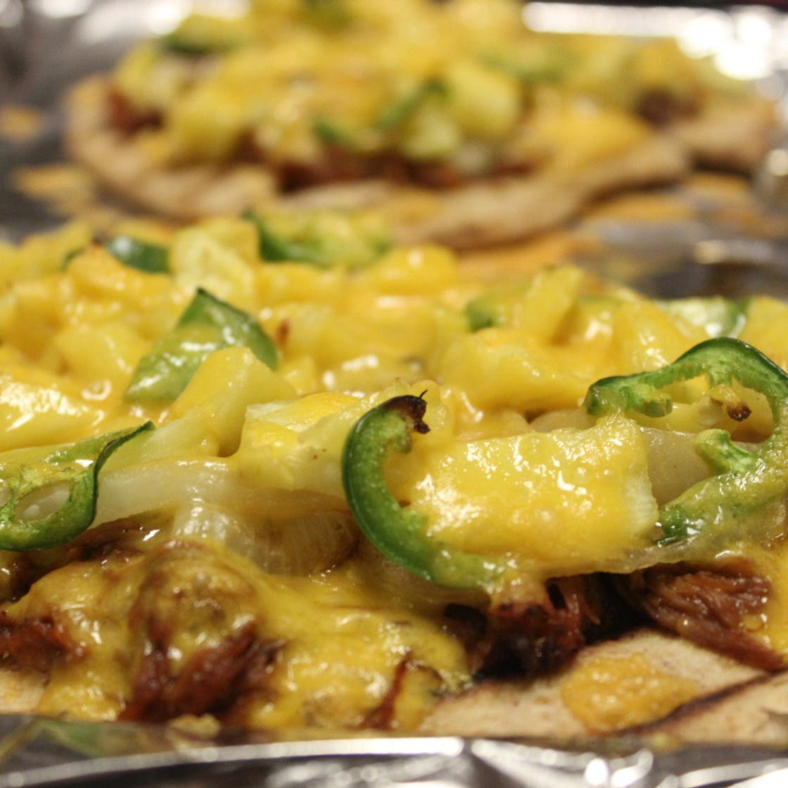 BBQ Pork Pizza