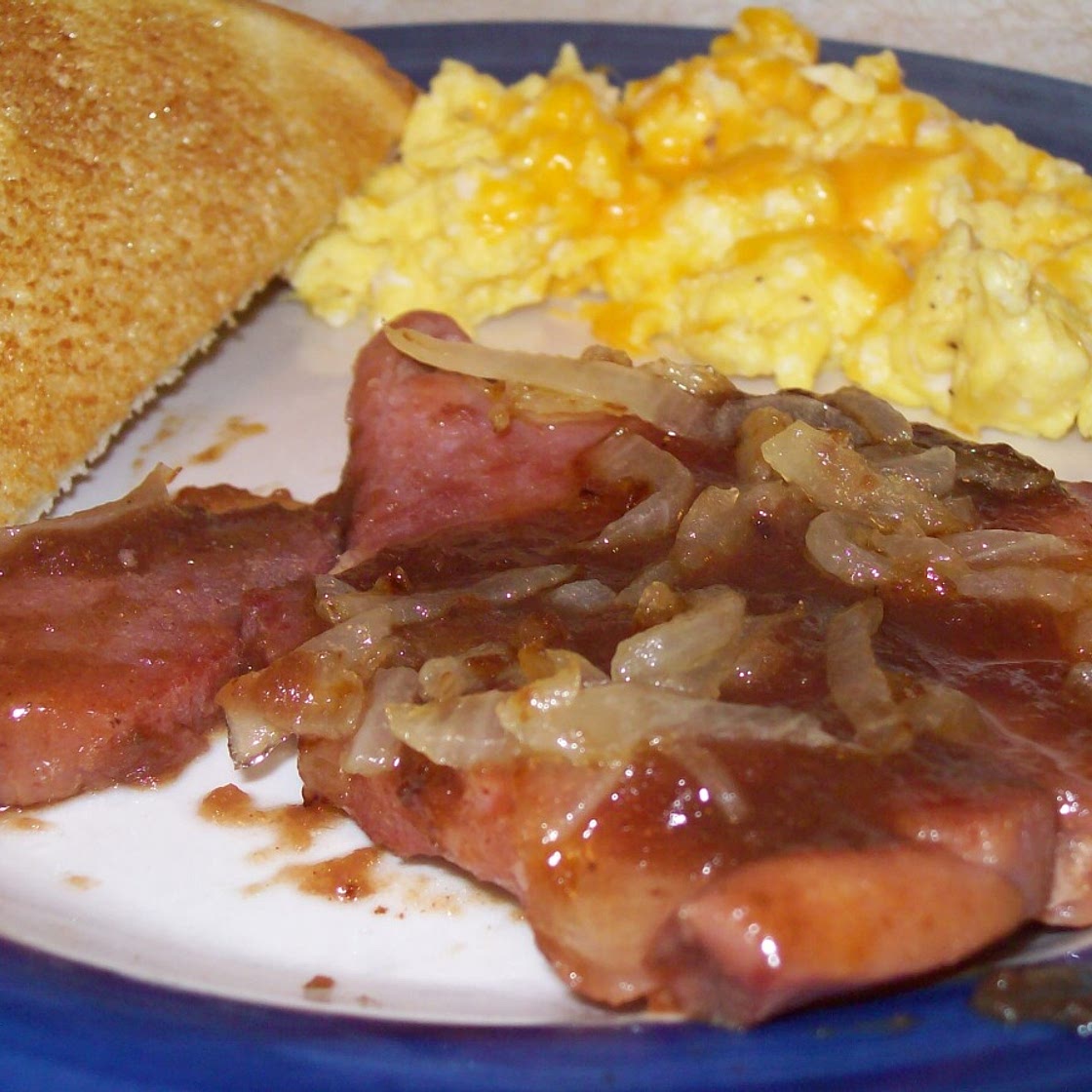 Apple Ham Steak