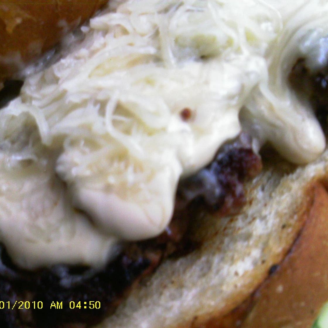 Asiago Portabella Mushroom Burger