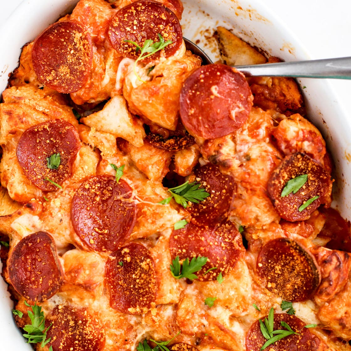 Grands! Pepperoni Pizza Bake