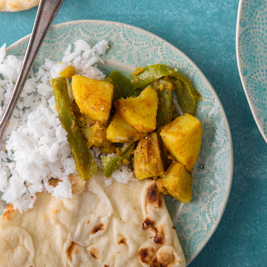 Indian Potatoes with Mustard Seeds (Sookhi Bhaji)