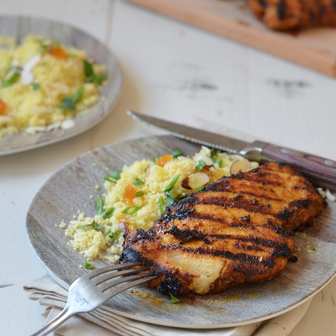 Grilled Moroccan Chicken