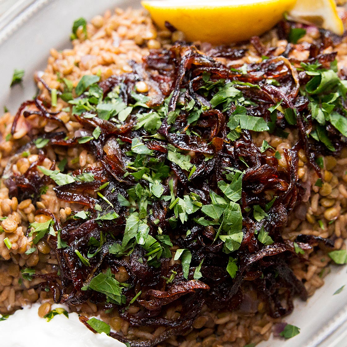 Lentils and Rice With Caramelized Onions (Mujadara) by Tasty