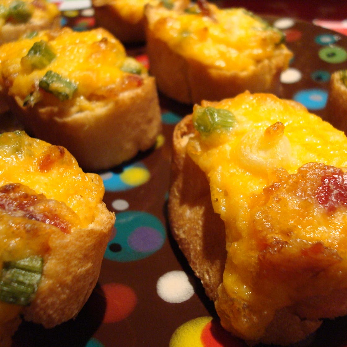 Little Bacon Pizzas