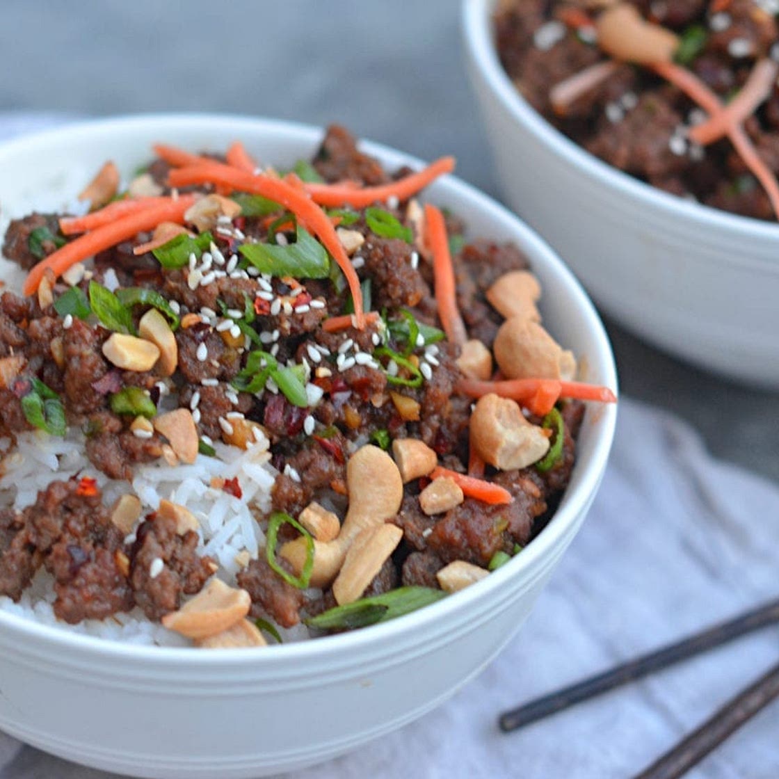 30-Minute Hoisin Beef Bowls