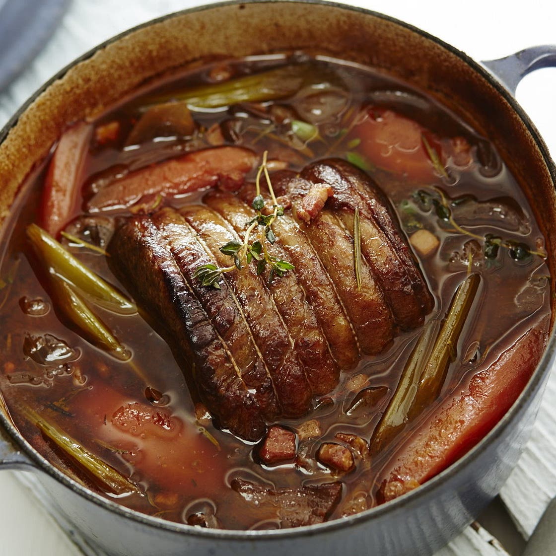 Italian roast beef - Stracotto al Barolo