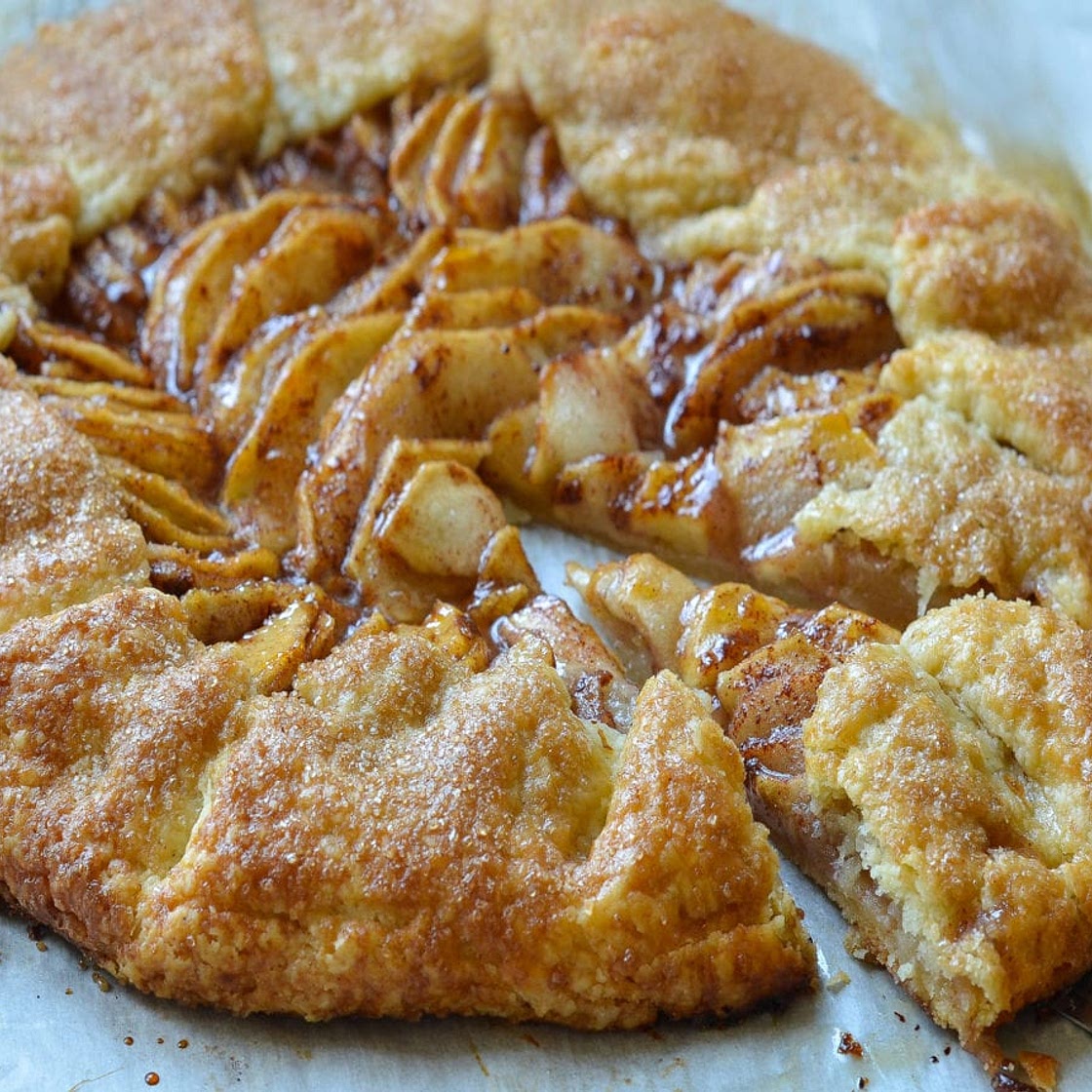 Rustic French Apple Tart