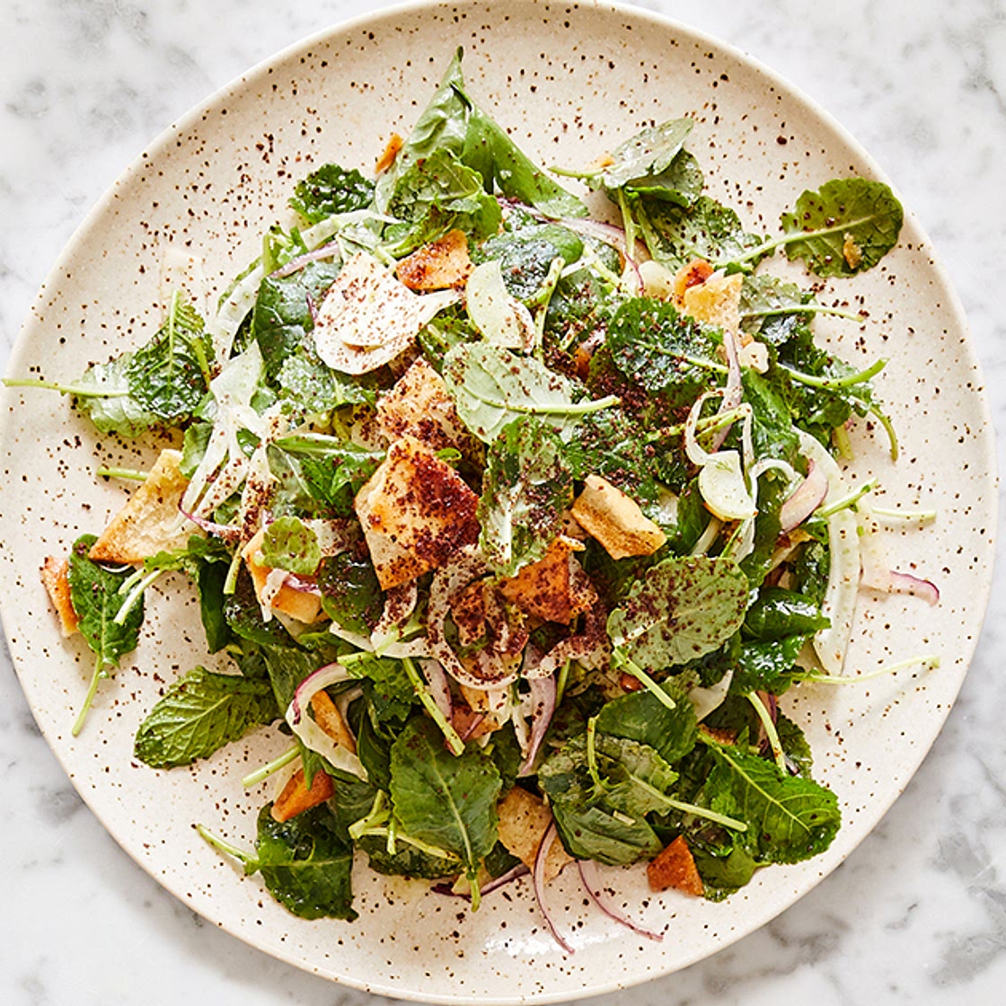 Sumac and Fennel Fattoush