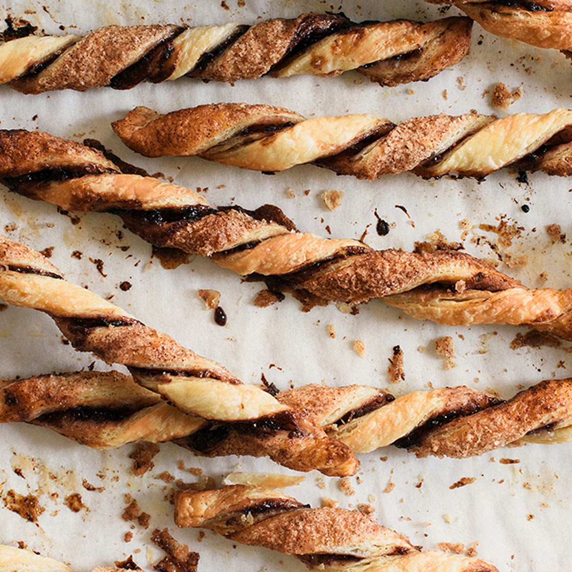 Blackberry Jam Pie-Crust Straws