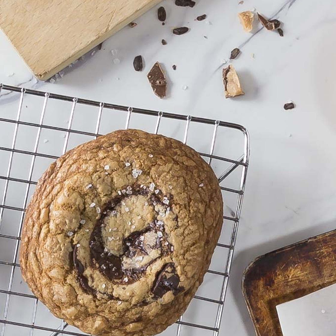 English Toffee Chocolate Chip Cookies
