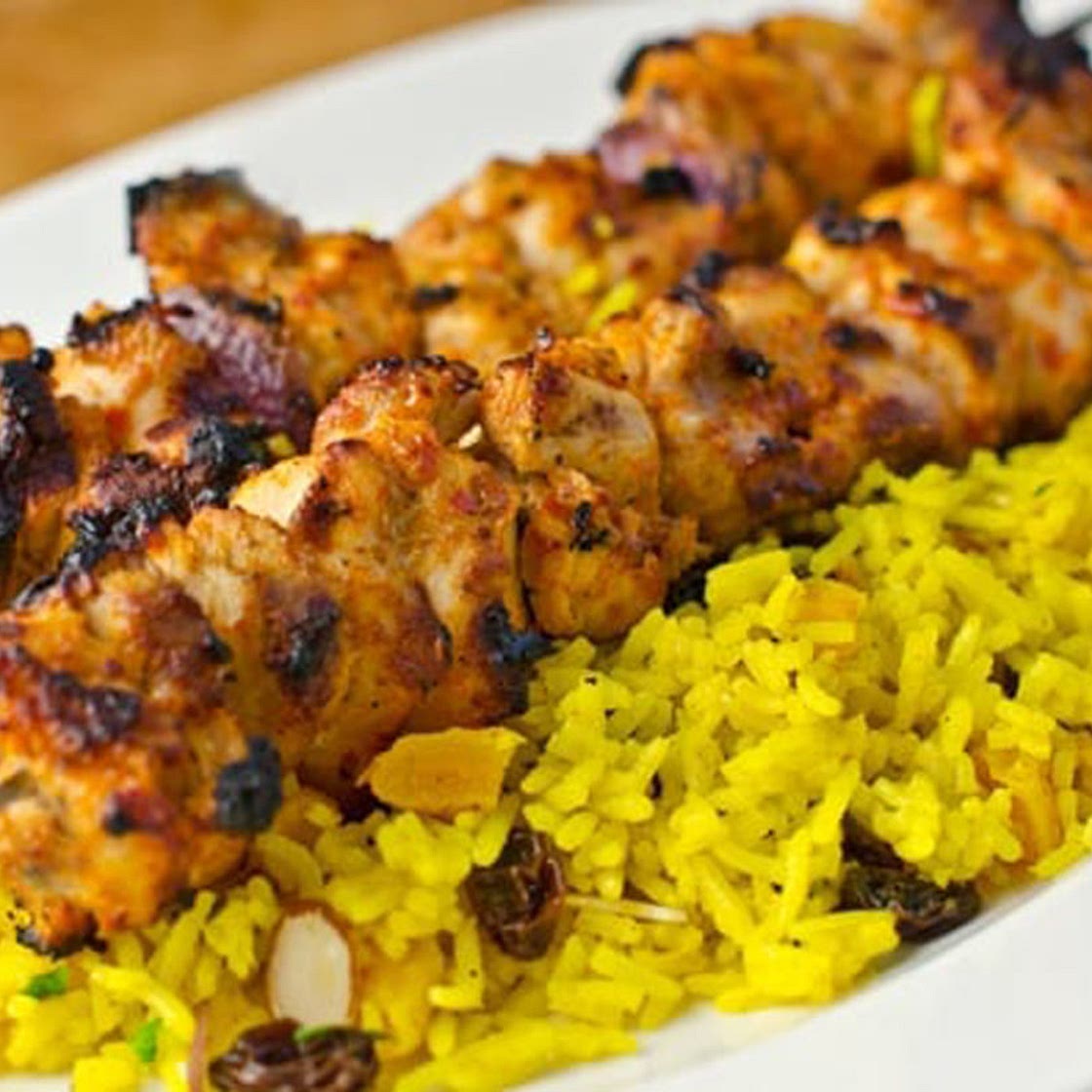 Middle Eastern Chicken Kebabs