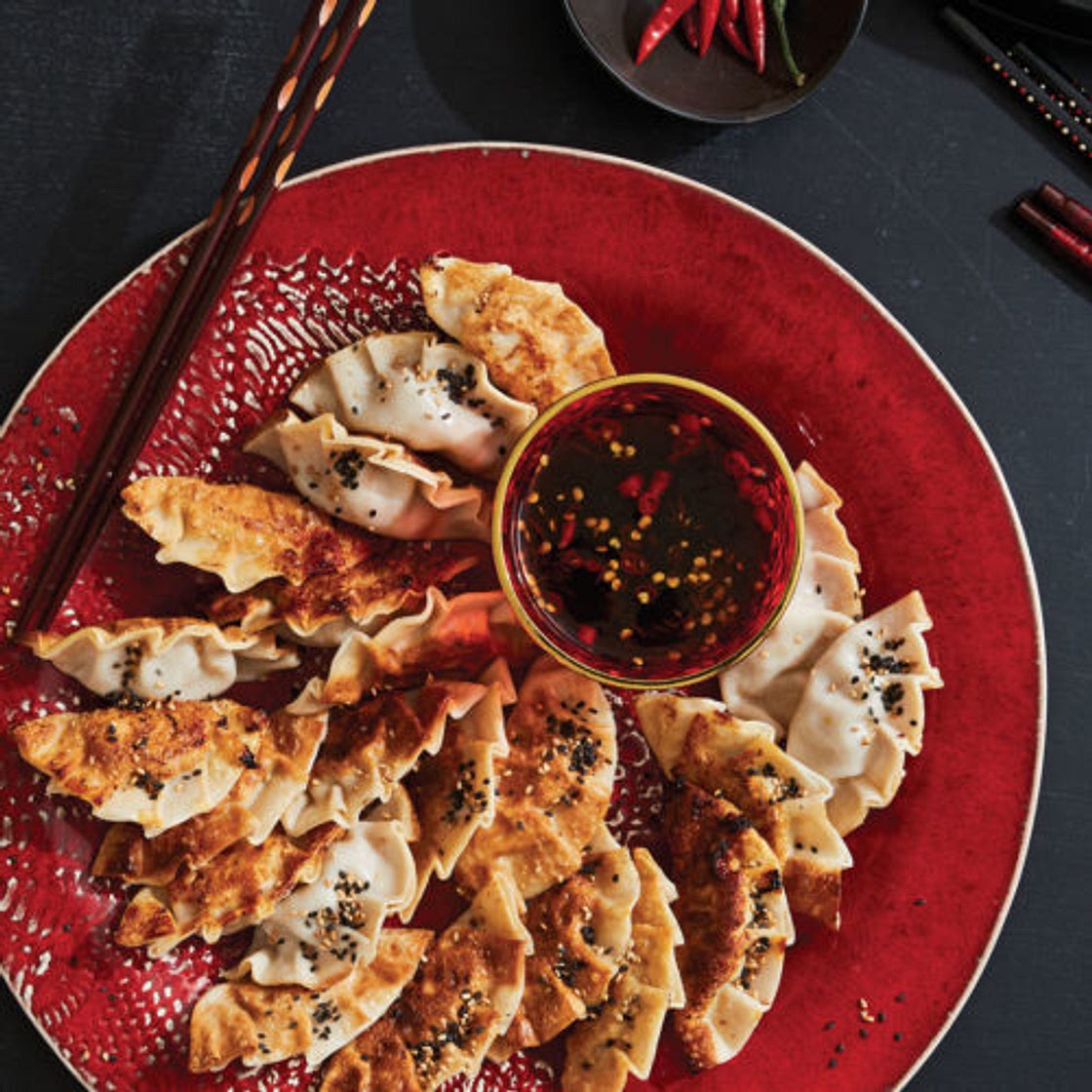 Pork and Scallion Pot Stickers