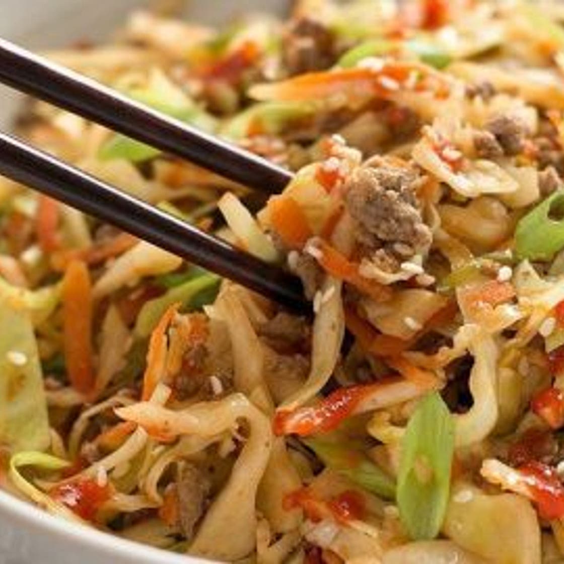 Beef and Cabbage Stir Fry