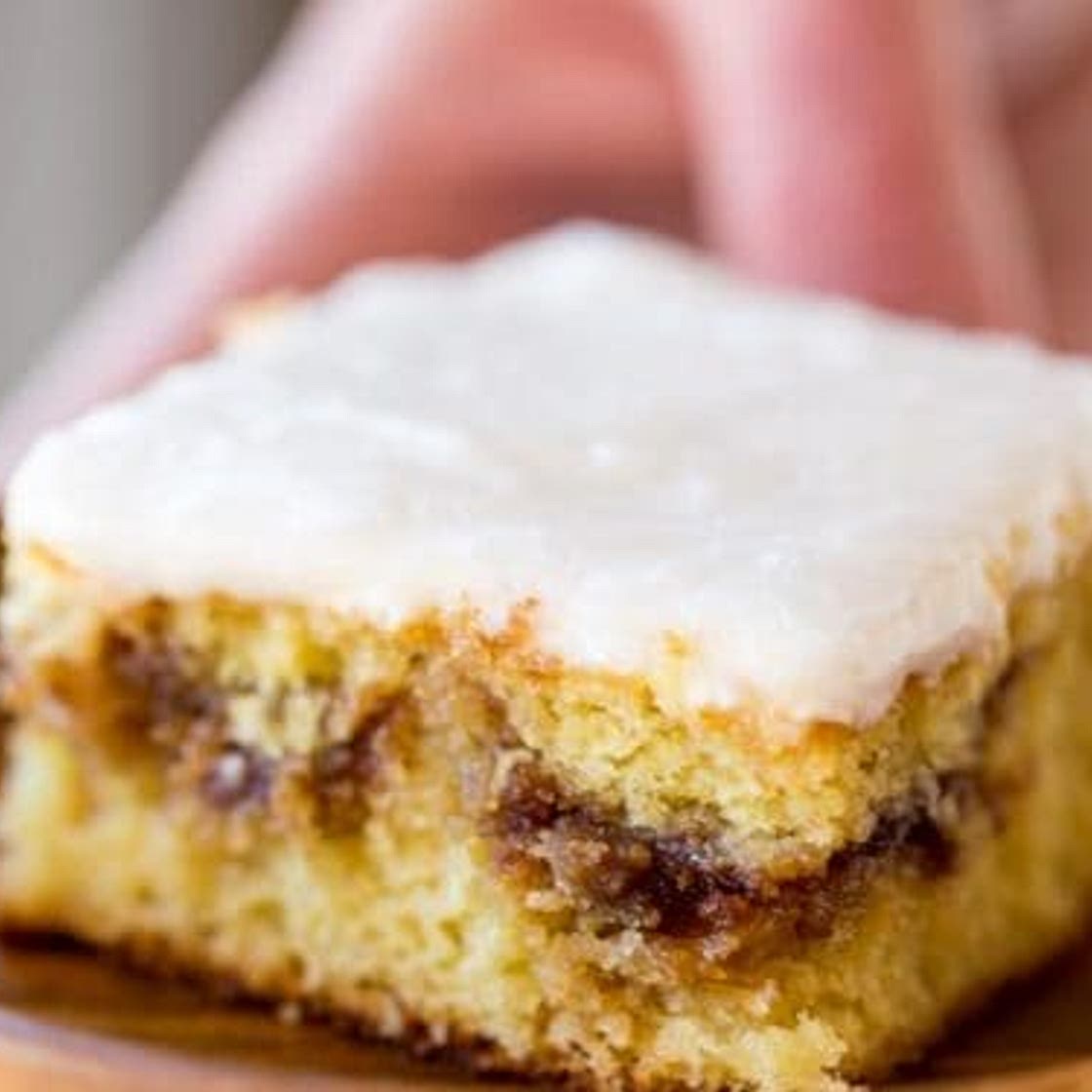 Honey Bun Cake (No Cake Mix!)