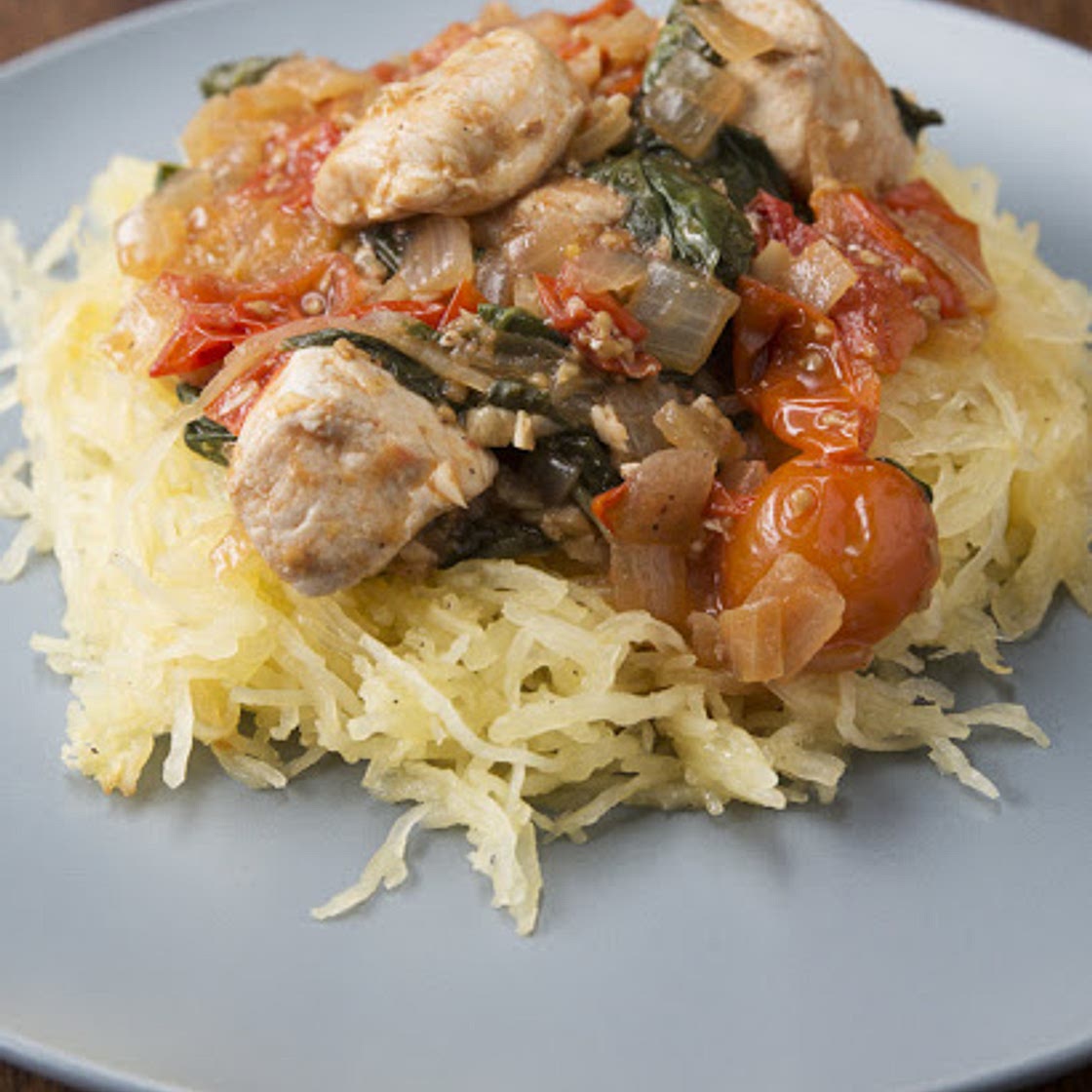 Lemon Chicken & Spaghetti Squash Recipe - (4.5/5)