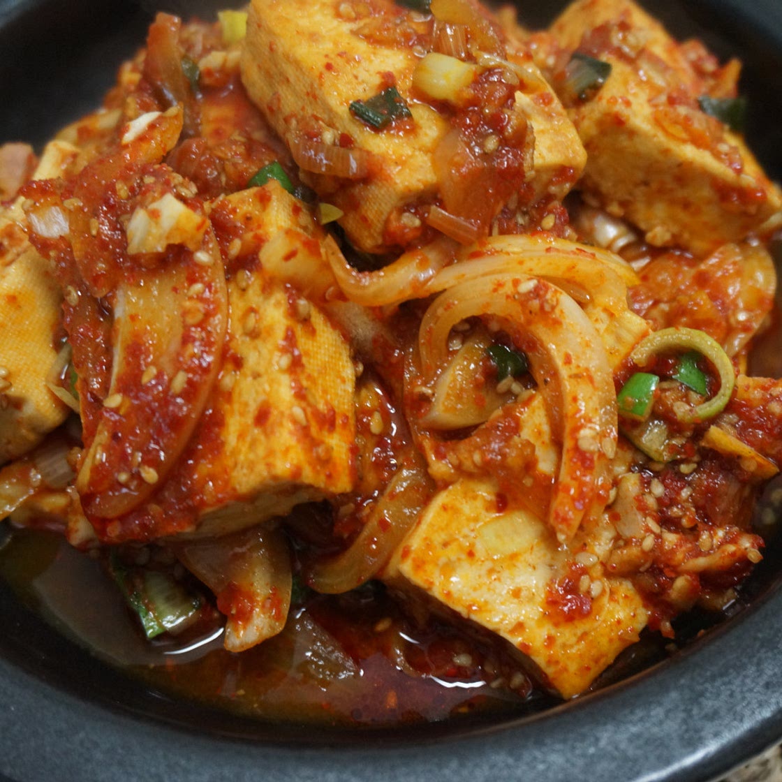 양념장이 참 맛있는 두부조림