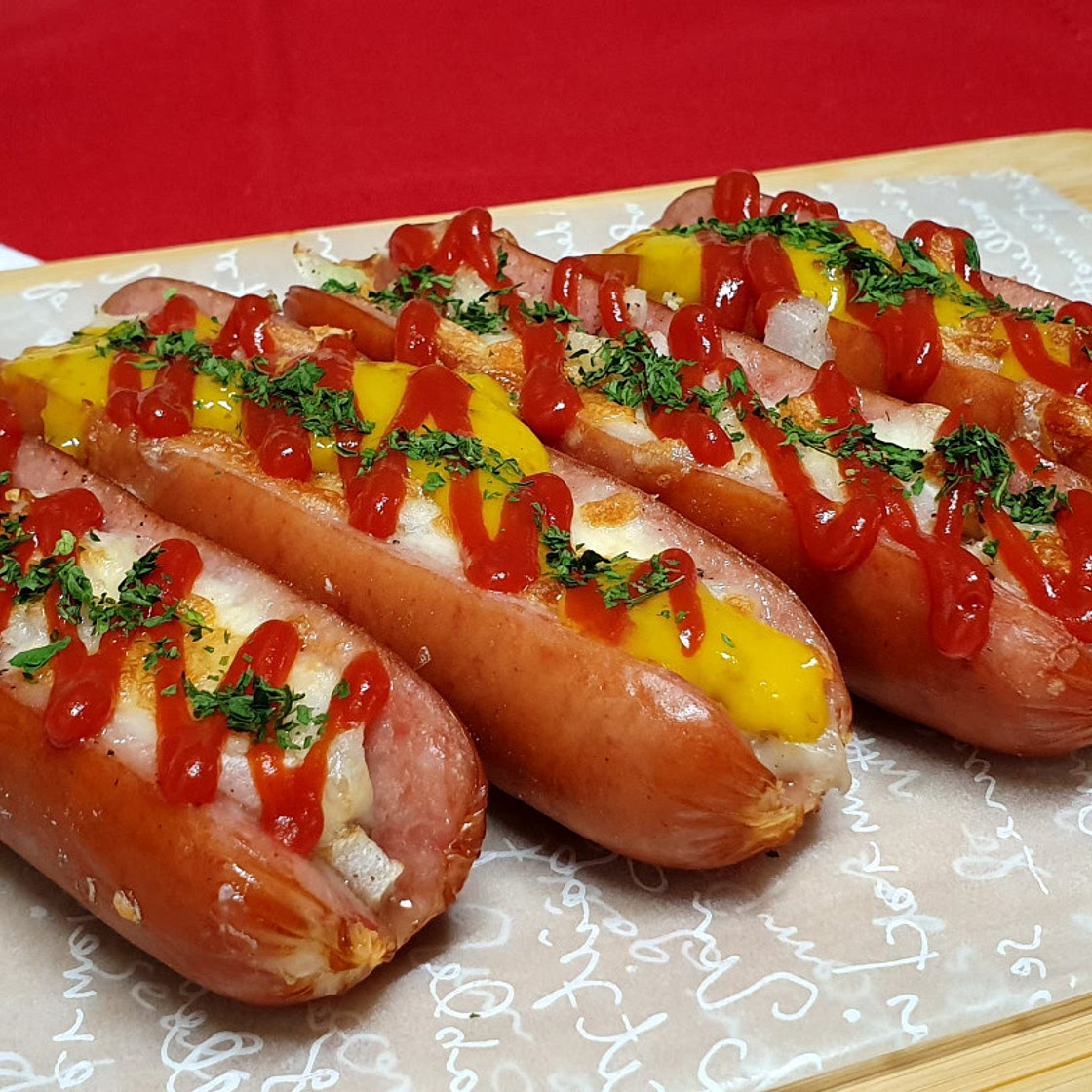 에어프라이어 소시지 피자