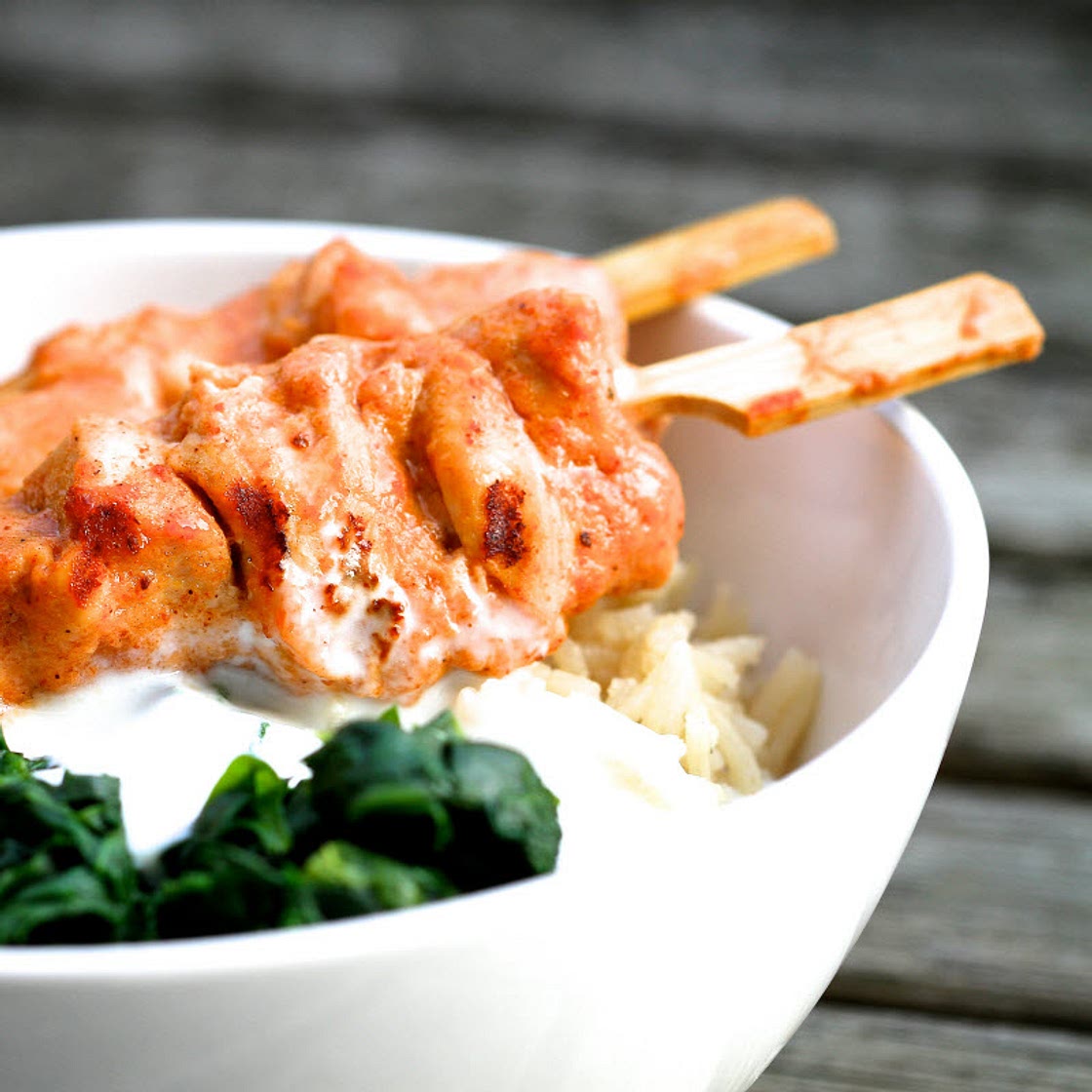 Poulet Sauce curry Tandoori