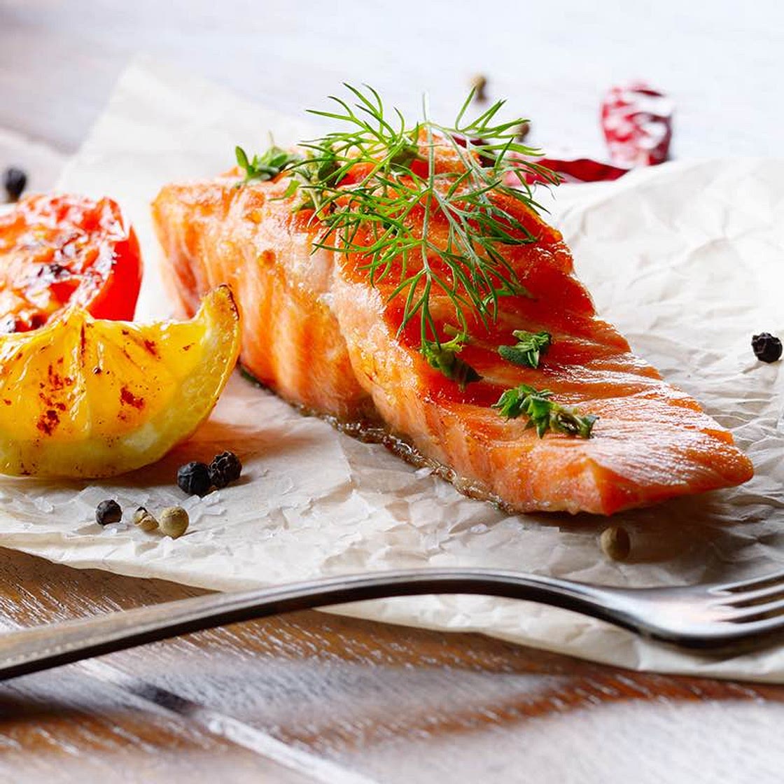 oregano salmon parcels recipe | Schwartz