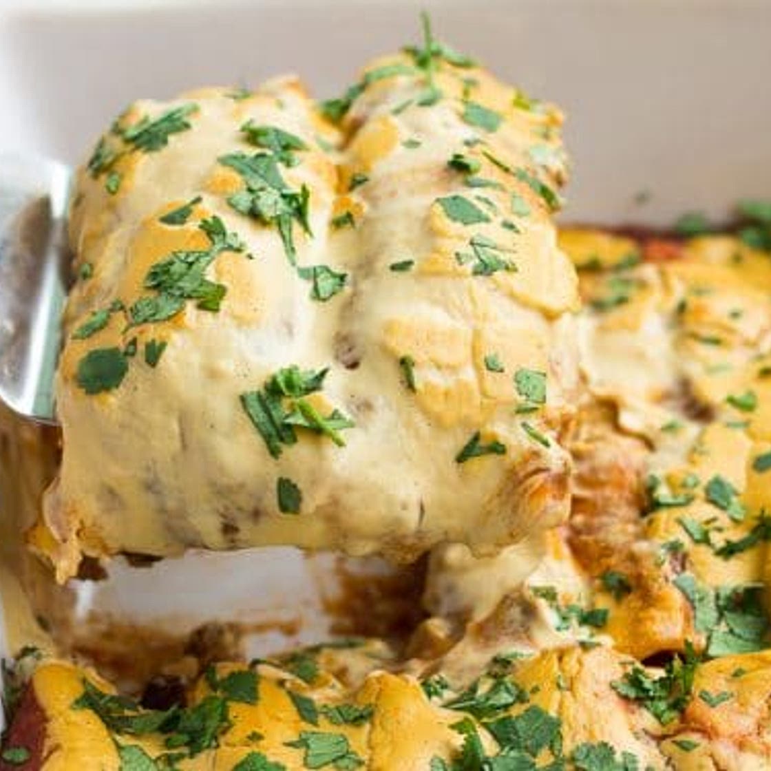 The Best Vegan Enchiladas