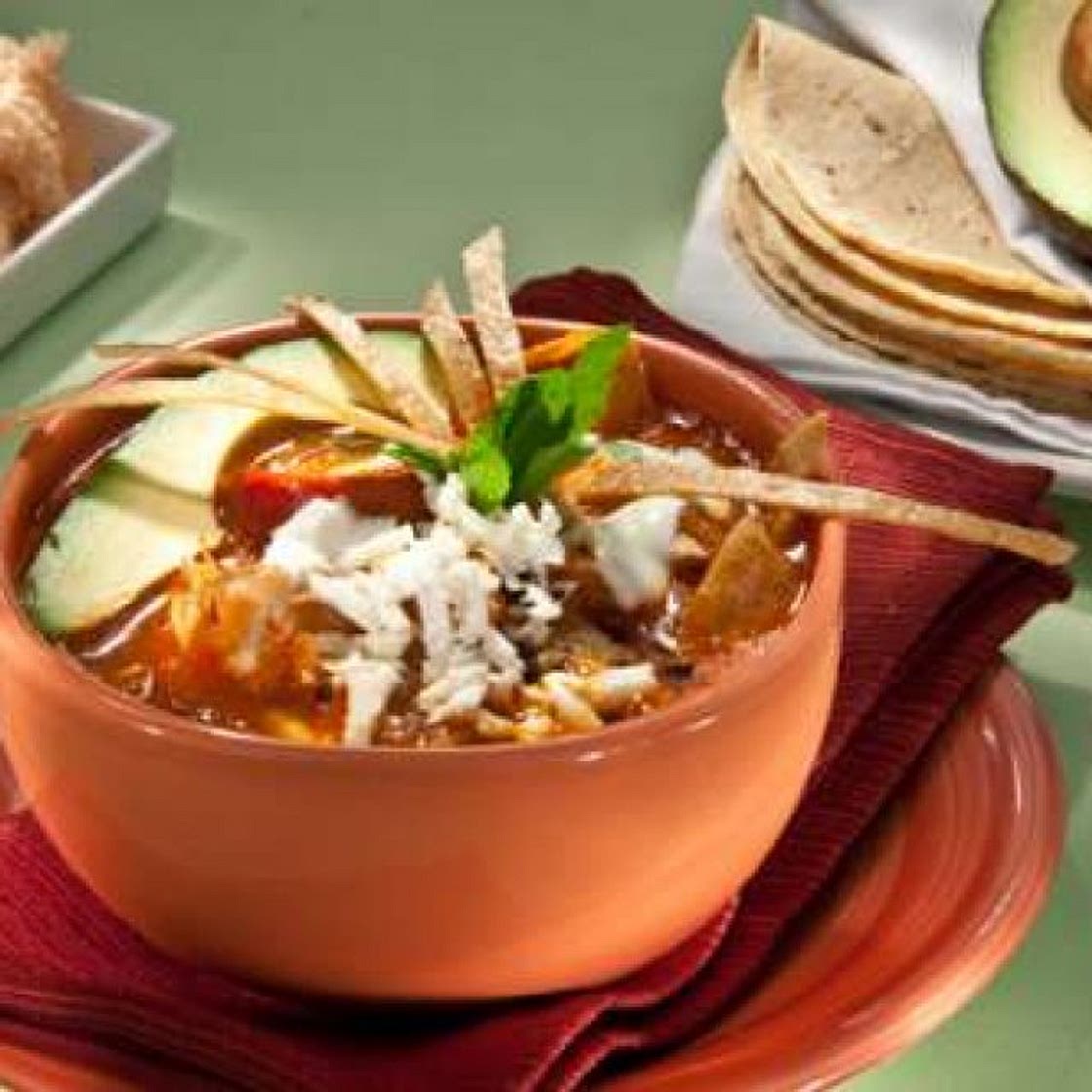 Sopa Azteca Tradicional