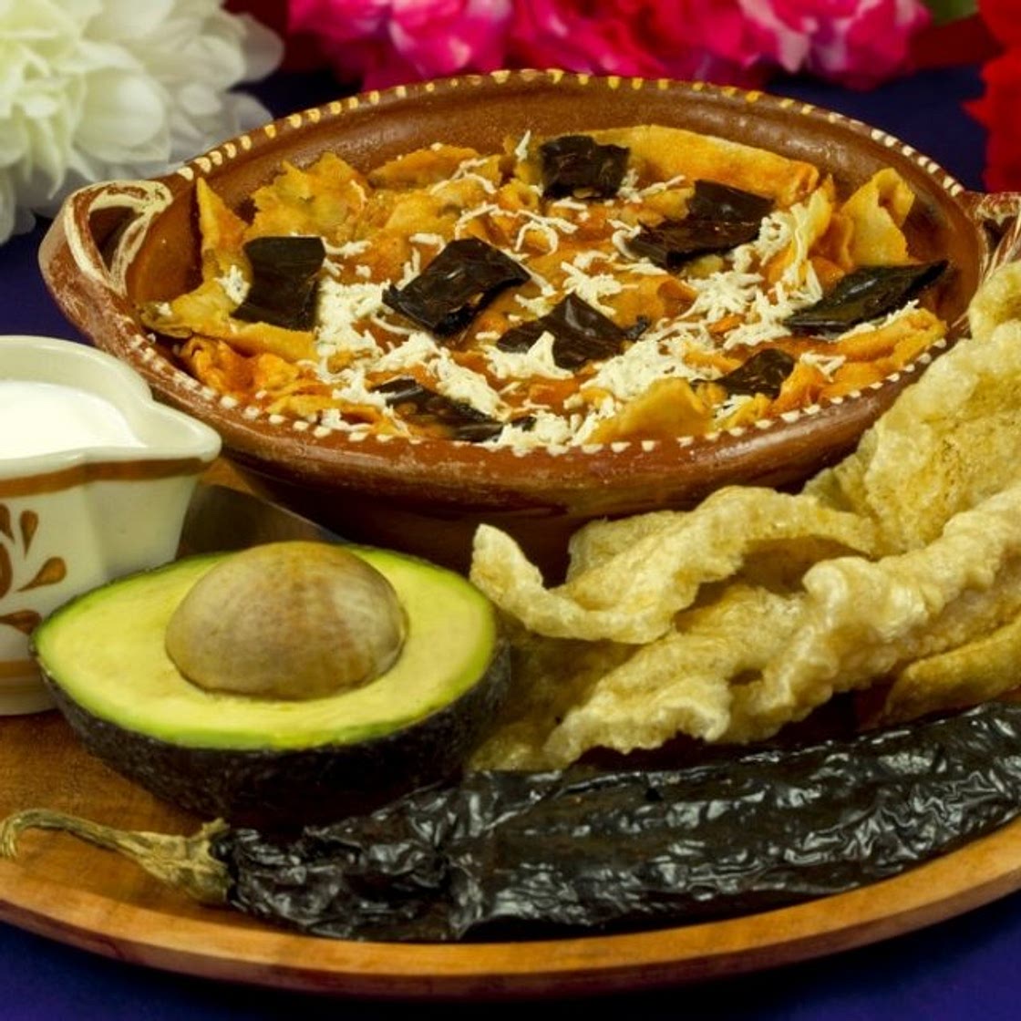 Sopa Azteca Tradicional