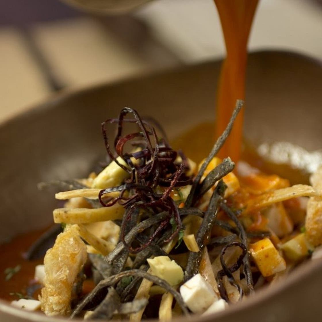 Sopa Azteca Tradicional