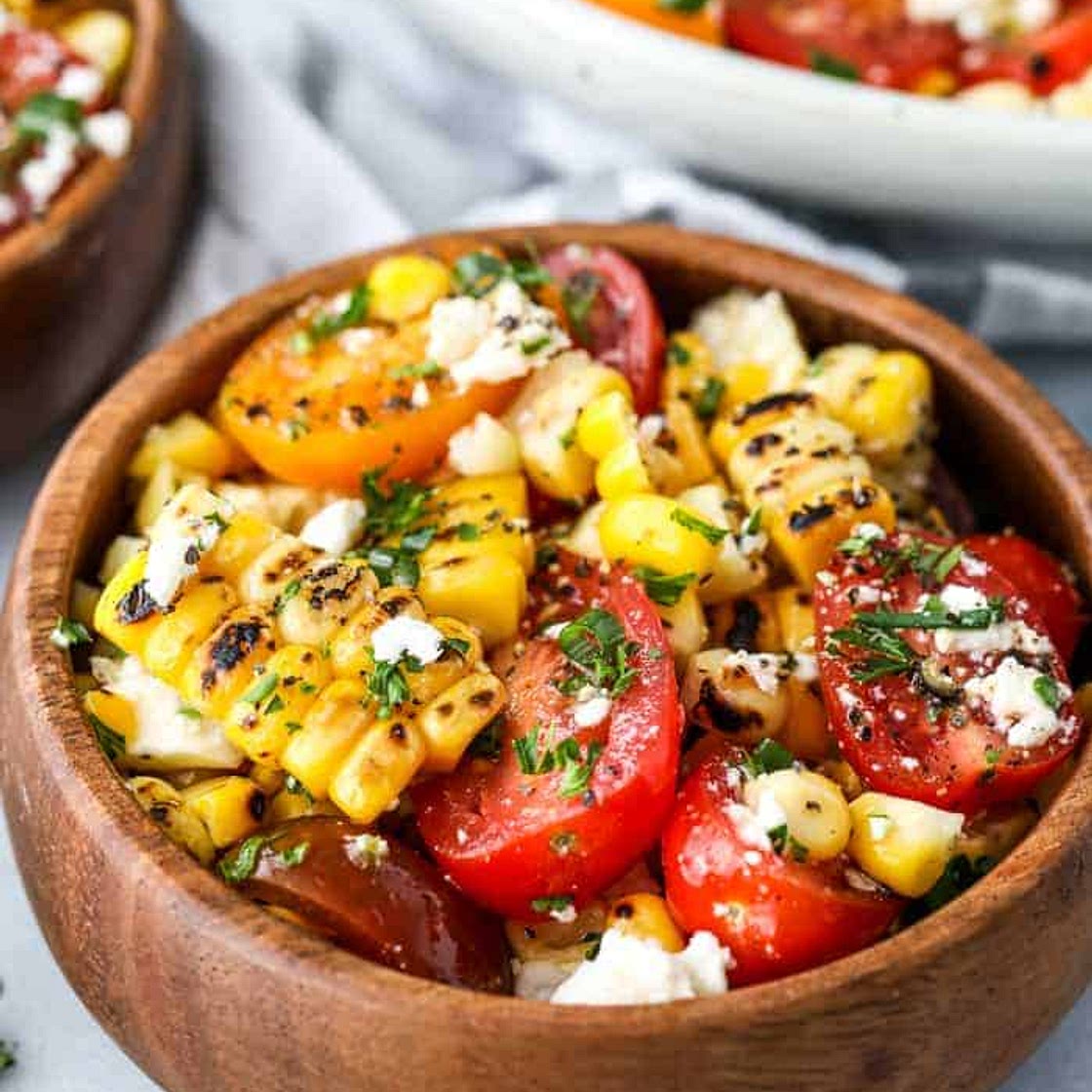 Grilled Corn Salad
