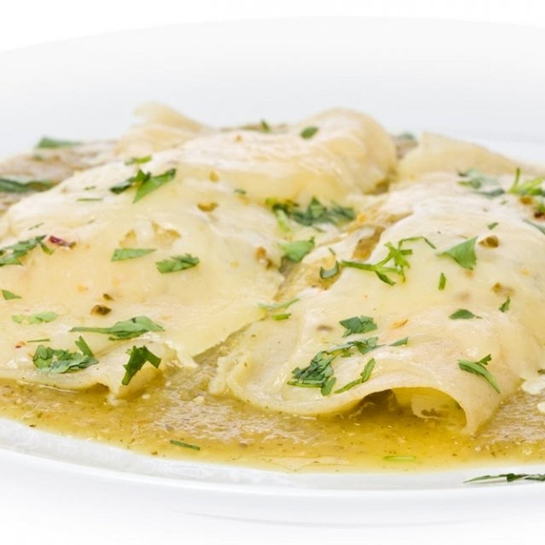 Enchiladas Suizas con Pollo