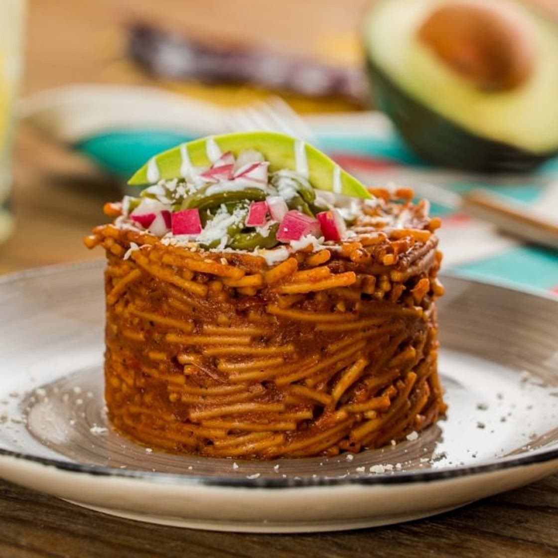 Delicioso Fideo Seco a los 3 Chiles