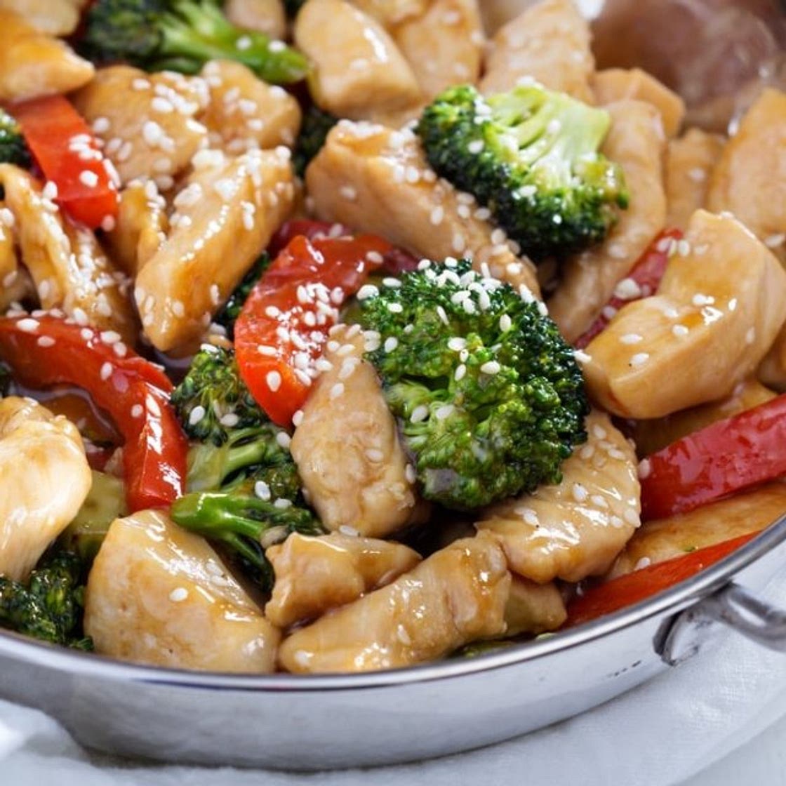 Wok de Pollo con Verduras