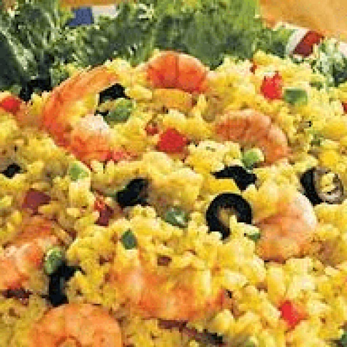 Arroz con Mariscos al Azafrán