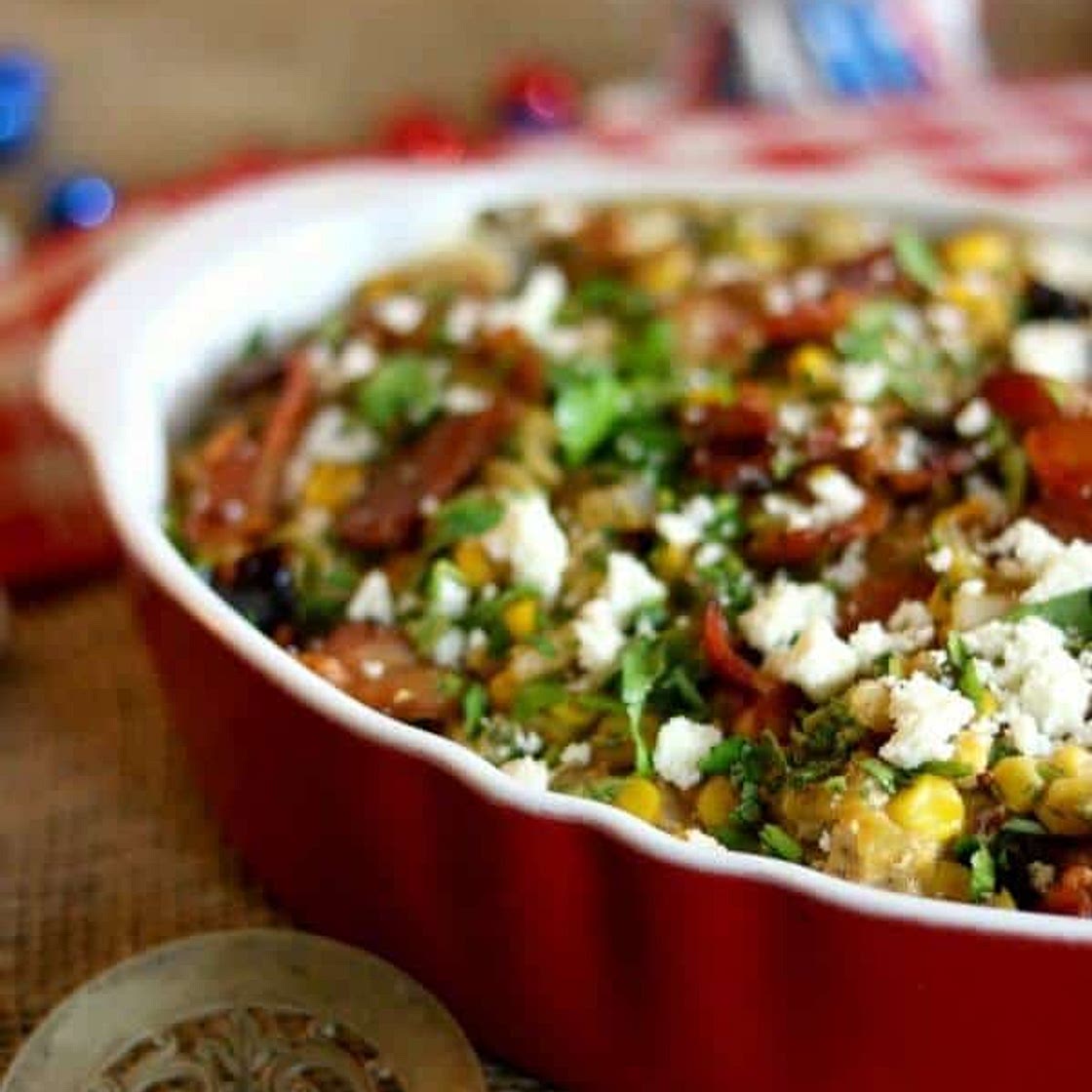 Corn Bacon Casserole