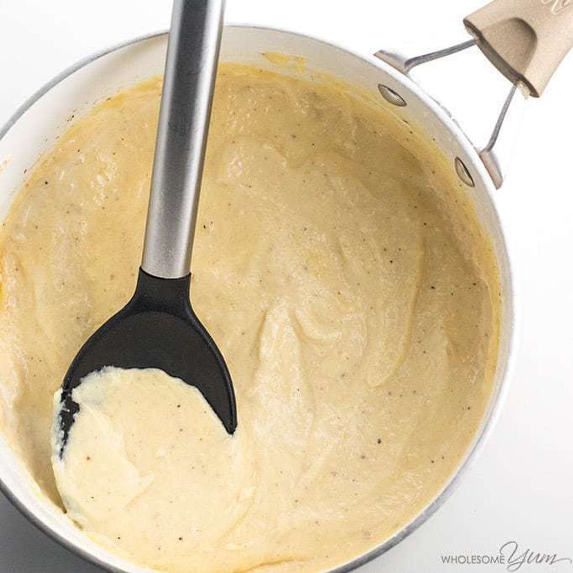 Easy Low Carb Keto Alfredo Sauce Recipe - Gluten Free