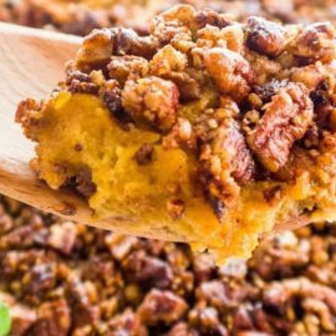 Healthy Low Carb Keto Sweet Potato Casserole Recipe