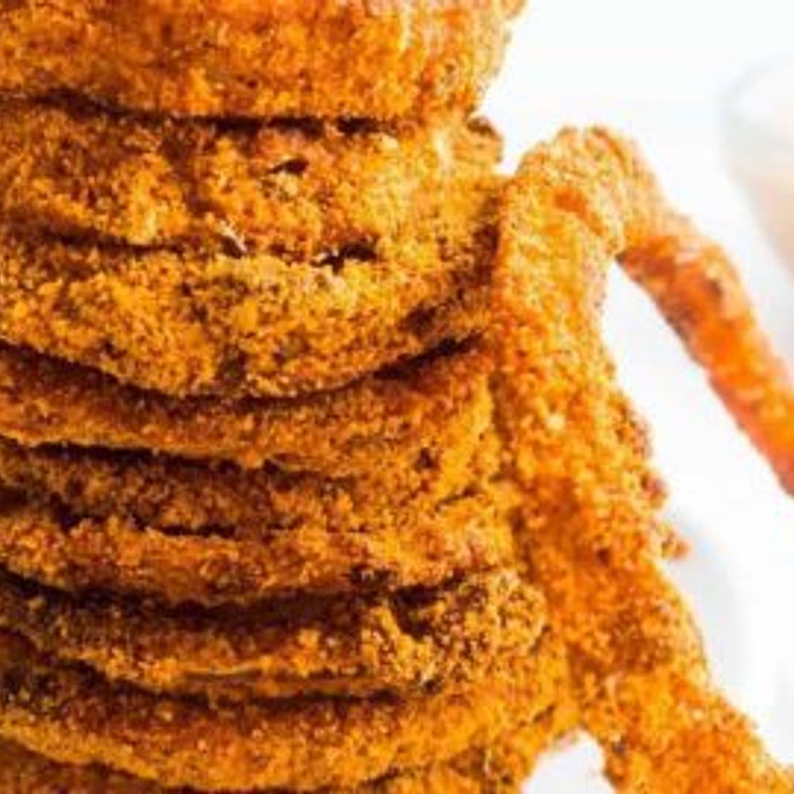 Cajun Low Carb Onion Rings (Paleo)